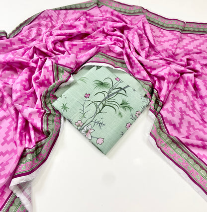 Zara ali Digital Printed Khaddar 3PC