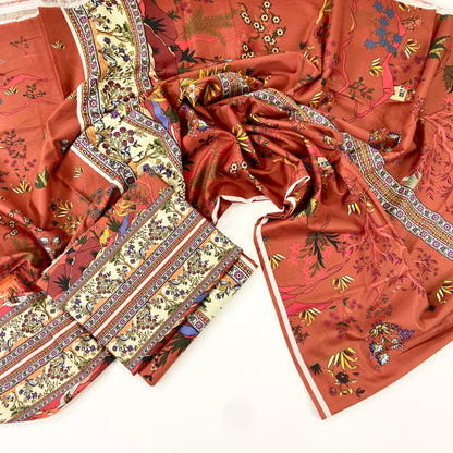 Anaya Noor Co-Ard Set Shirt & Trouser 2PC
