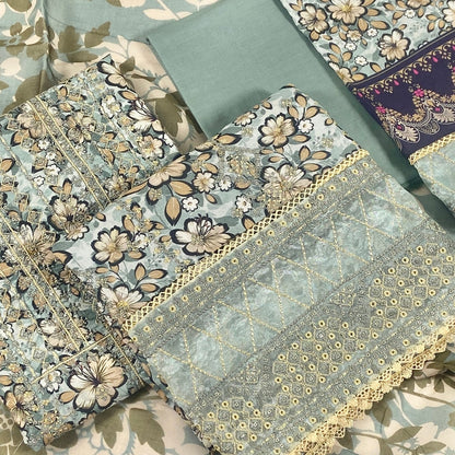 Fantak By Anaya Noor Heavy Emb Lawn 3PC