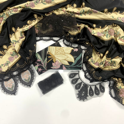 Baroque Emb Digital Printed Khaddar 3PC
