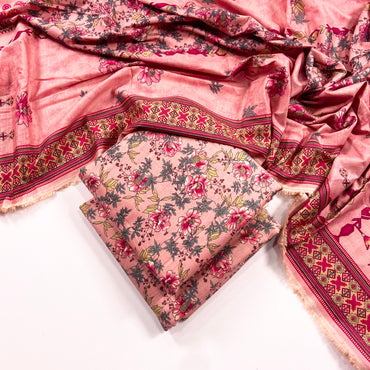 Kayseria All Over Digital Printed Khaddar 3PC