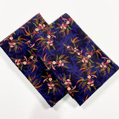 Anaya Noor Printed Bana Dora Slub Linen 2PC