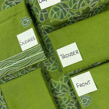 Bareeze Heavy Embroidered Karandi 3-PC