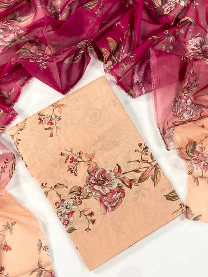 Nureh Ballerina Printed Lawn 3PC