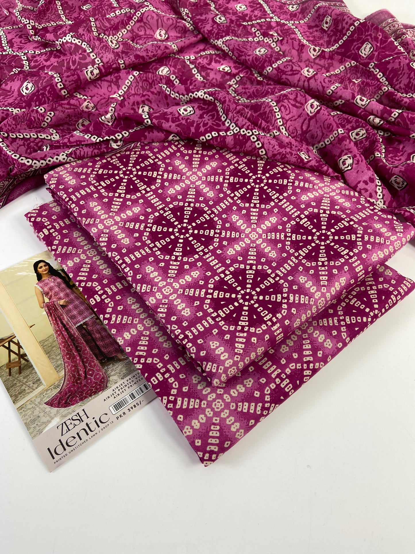 Zesh Printed lawn 3-PC