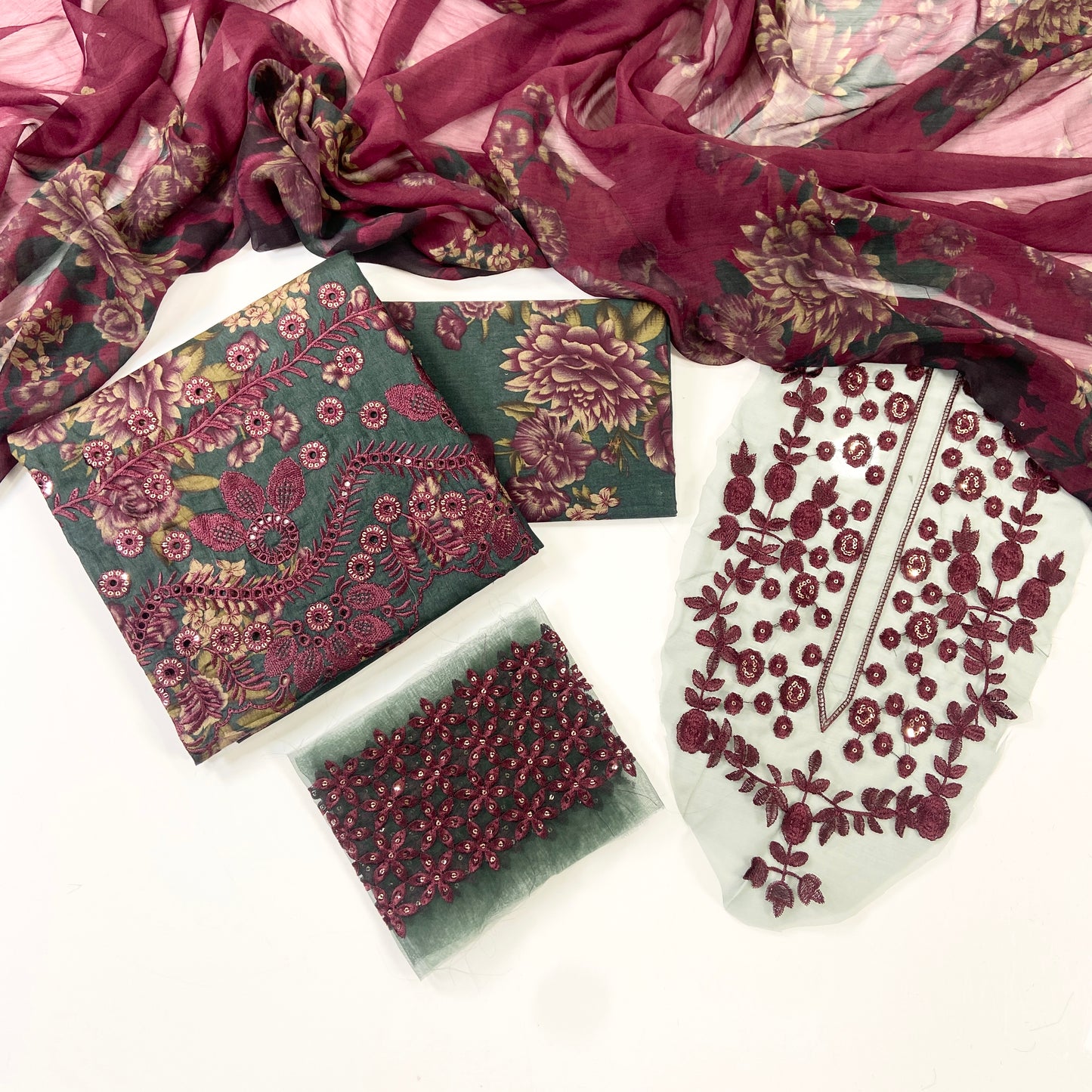 Iznik Emb Luxury Lawn-3PC