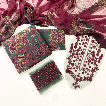 Iznik Emb Luxury Lawn-3PC