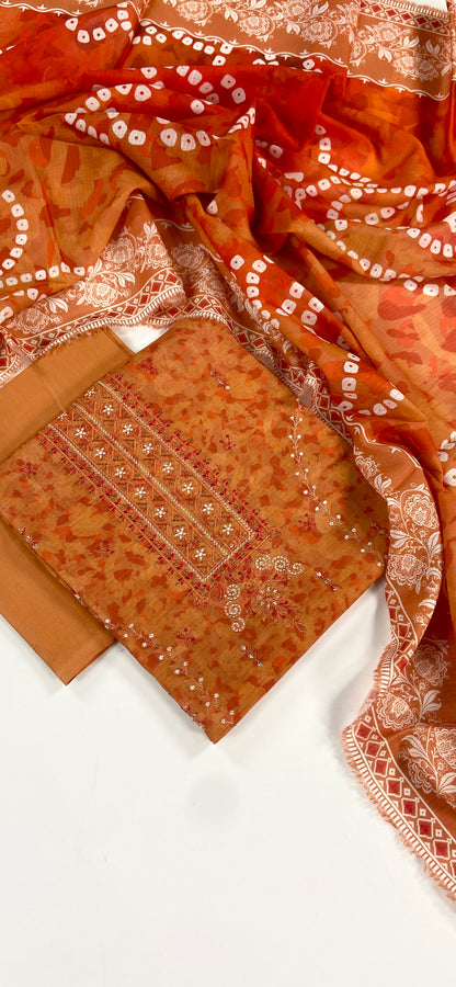 Anaya Noor Bana Dora Embroidered Lawn 3PC