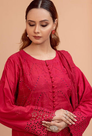 Cotton Kari By Anaya Noor Emb CK Lawn 3-PC