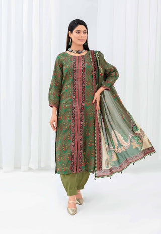 Mahi Digital Printed Lawn 3-PC