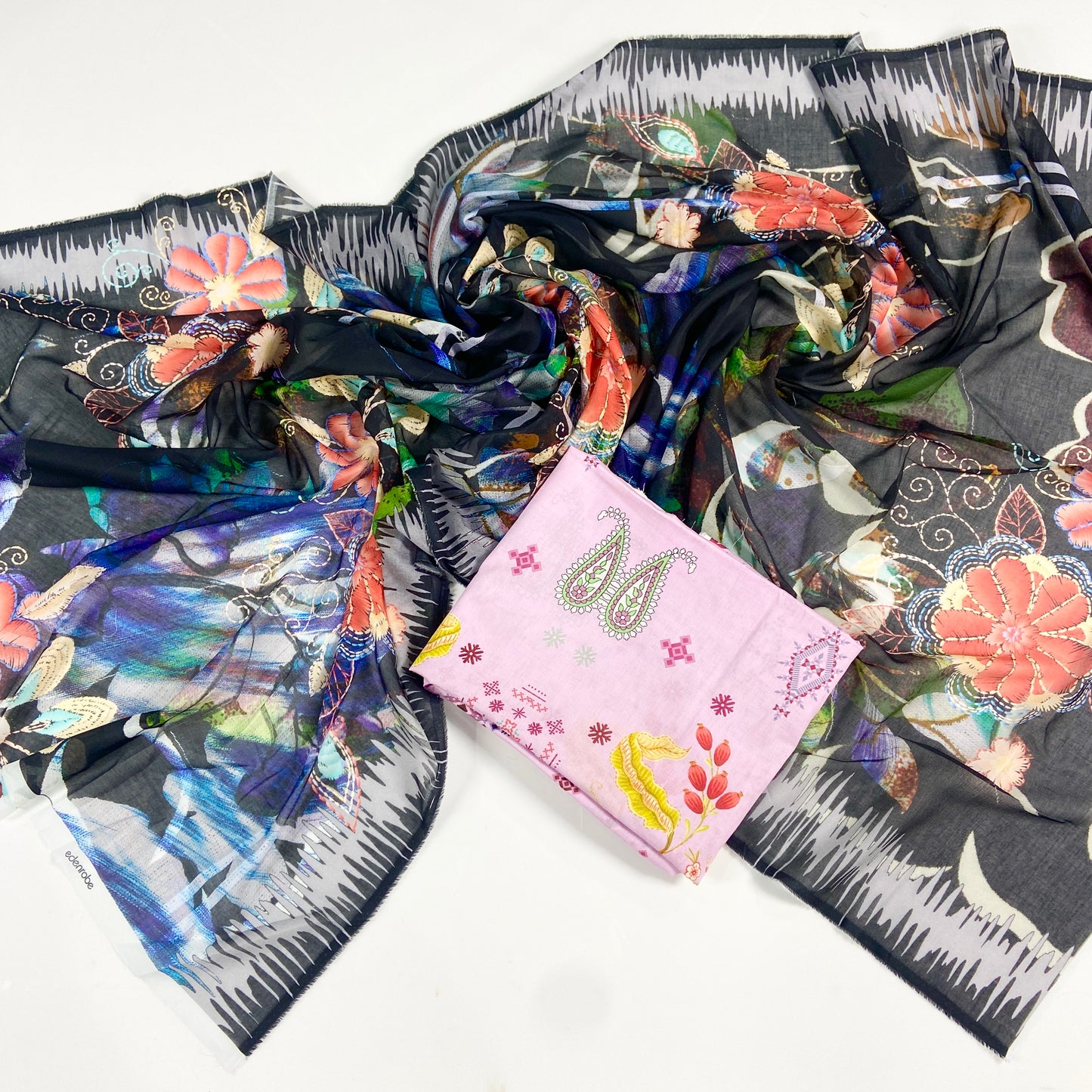 Edenrobe Digital Printed Lawn-2PC