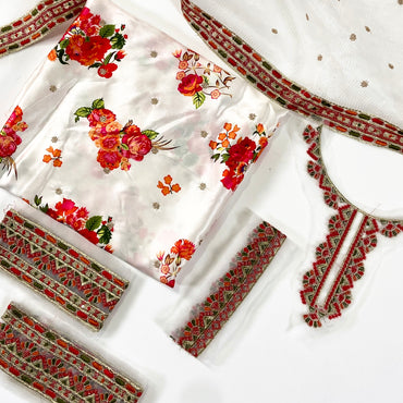 Charizma Luxury Silk With Patches