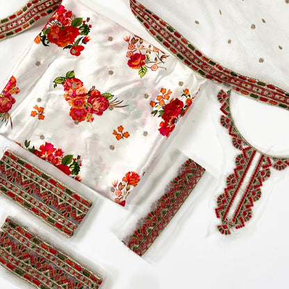 Charizma Luxury Silk With Patches