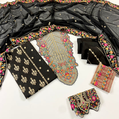 Zarmeen & Emaan Premium Emb Lawn 3PC