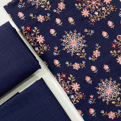 Bareeze Emb Khaddar 2PC