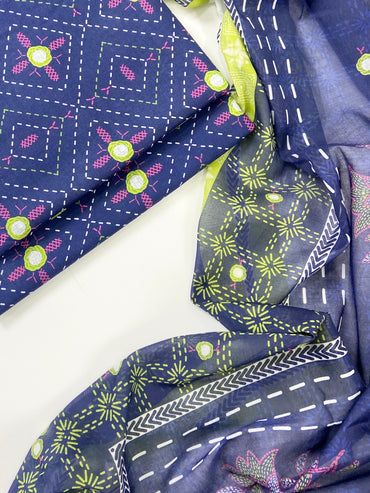 Bin Saeed Digital Printed Lawn 3PC
