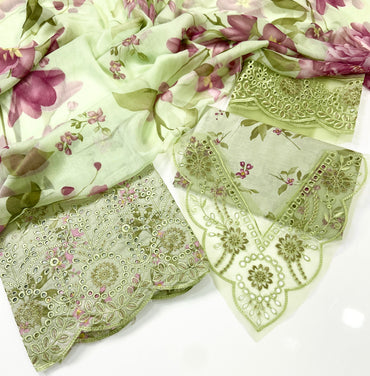 Iznik Emb Luxury Lawn-3PC