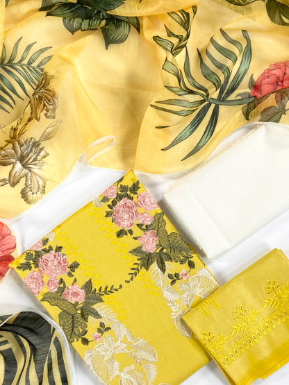 Elaf Luxury Embroidered Lawn 3PC