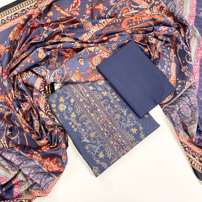 Mausummery Digital Printed Linen 3PC