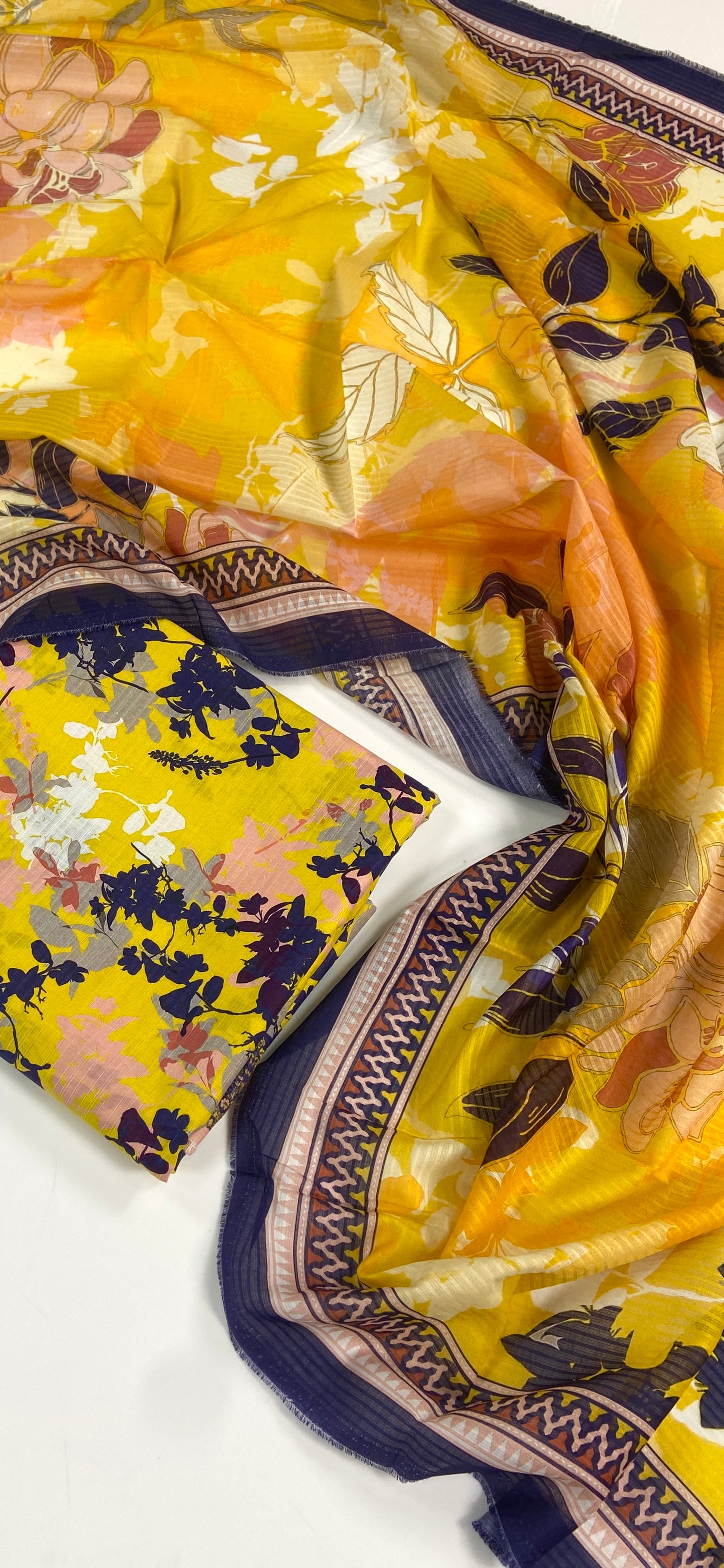 Almeerah Vol-3 Digital Printed Stripe Dora 3PC