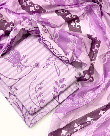 Jazmin Digital Printed Lawn 3PC