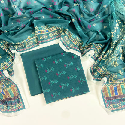 Mashaim Digital Printed Lawn 3PC