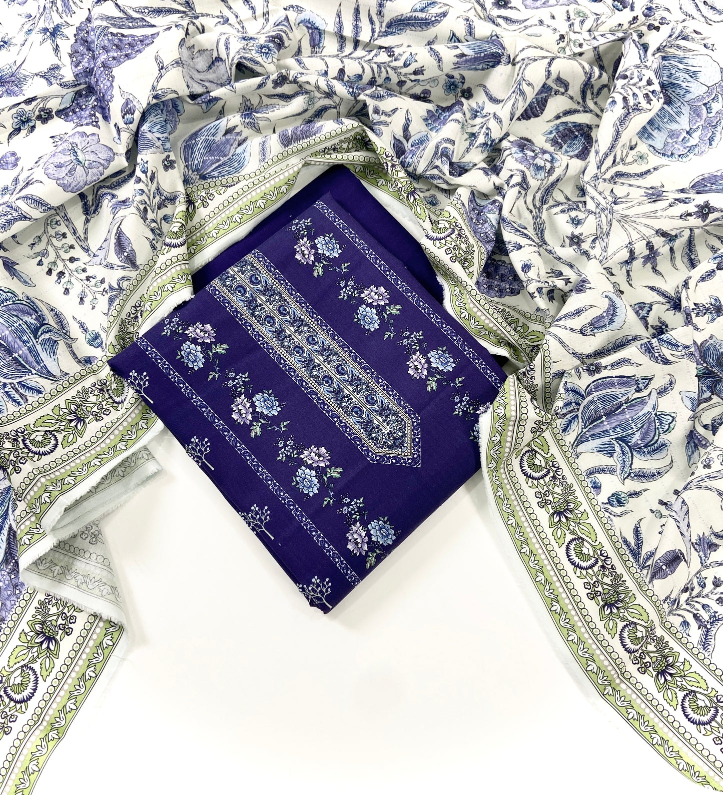 Mausummery Digital Printed Khaddar 3PC