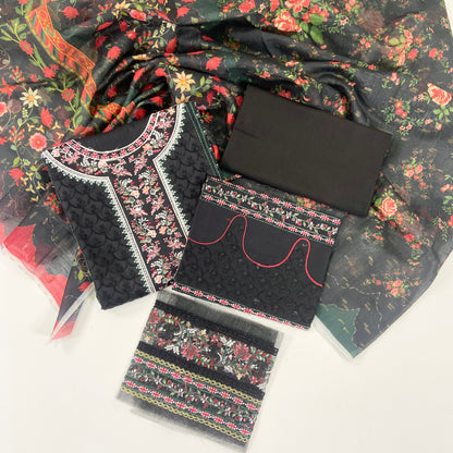 Maria B Emb Luxury Lawn 3PC