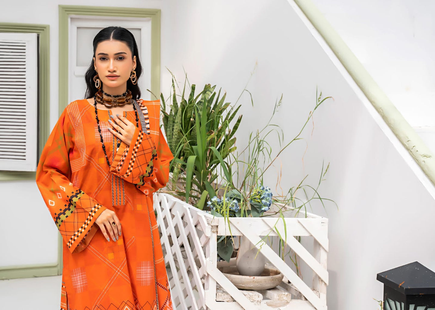 Safanoor Digital Printed Lawn 3-PC