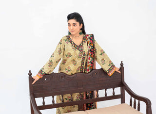 Mahi Digital Printed Lawn 3-PC