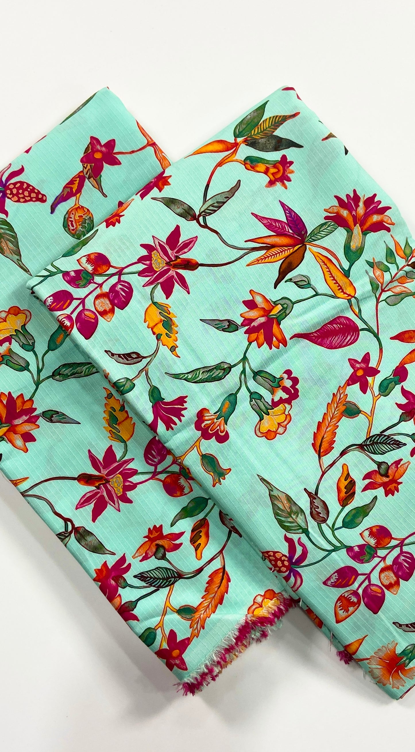 Anaya Noor Printed Bana Dora Slub Linen 2PC