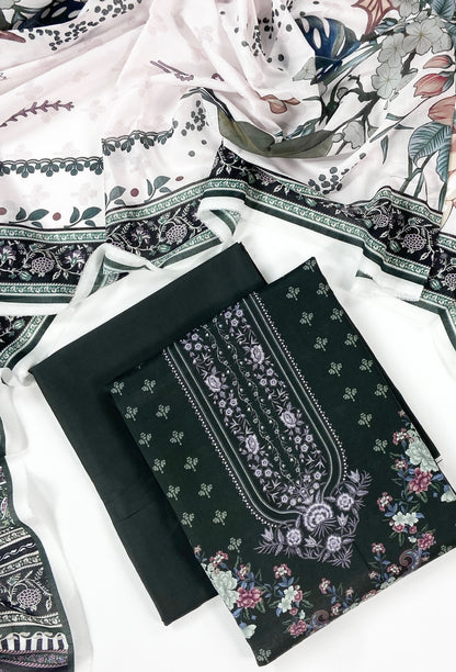Belleza Digital Printed Lawn 3PC