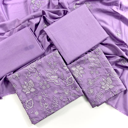 Bareeze Luxury Emb Dhanak-3PC