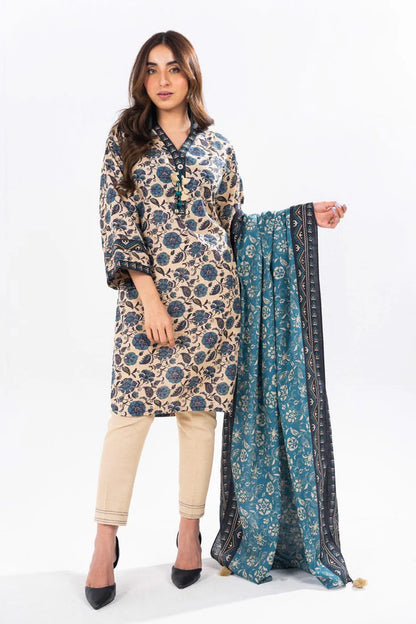Alkaram Digital Printed Khaddar 3PC
