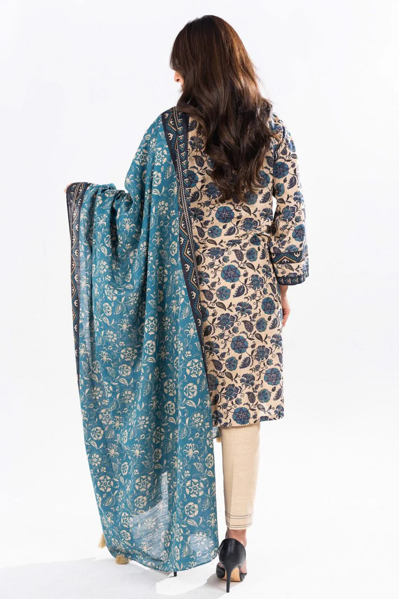 Alkaram Digital Printed Khaddar 3PC