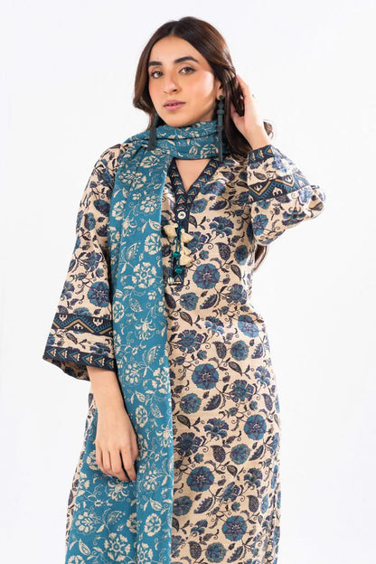 Alkaram Digital Printed Khaddar 3PC