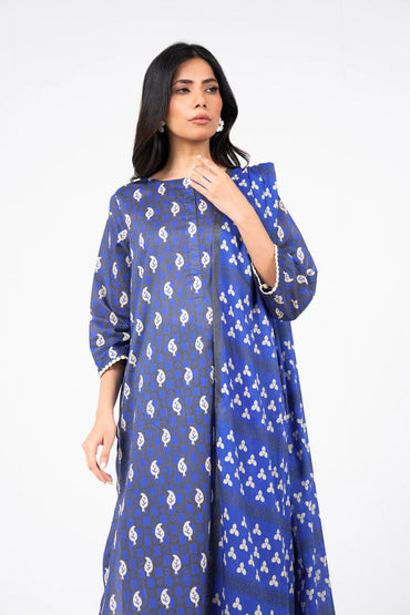 Alkaram Digital Printed Khaddar 3PC