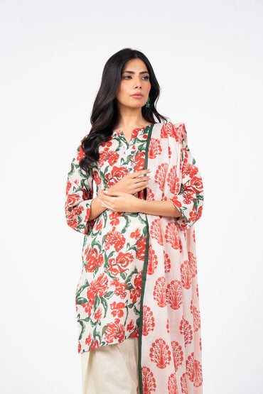 Alkaram Digital Printed Khaddar 3PC