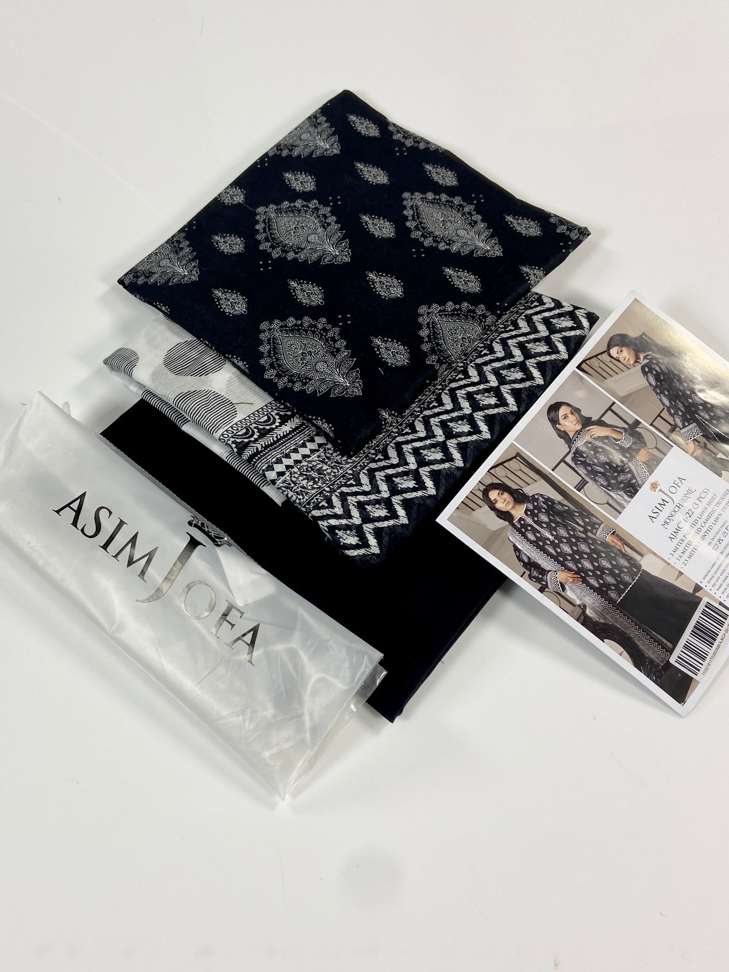 Asim Jofa Digital Printed Lawn 3PC