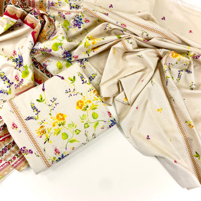 Anaya Noor Co-Ard Set Shirt & Trouser 2PC