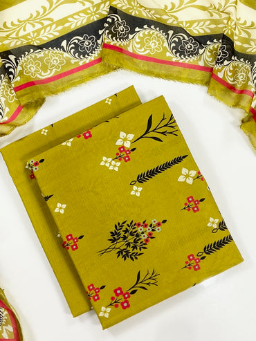 Reemse Digital Printed Banadora Lawn 3PC