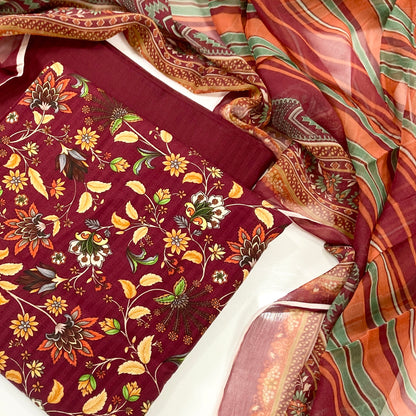 Murashe Printed Viscose 3PC