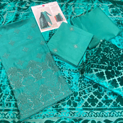 Gulmohar By Anaya Noor Embroidered Slub Wool 3-PC