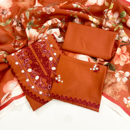 Zainab Chottani Luxury Emb Suit 3PC