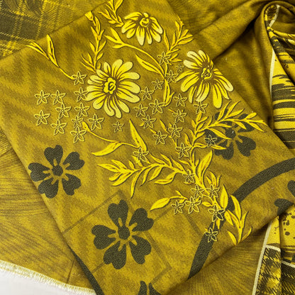 Digital Printed Wool Dhanak-Shirt