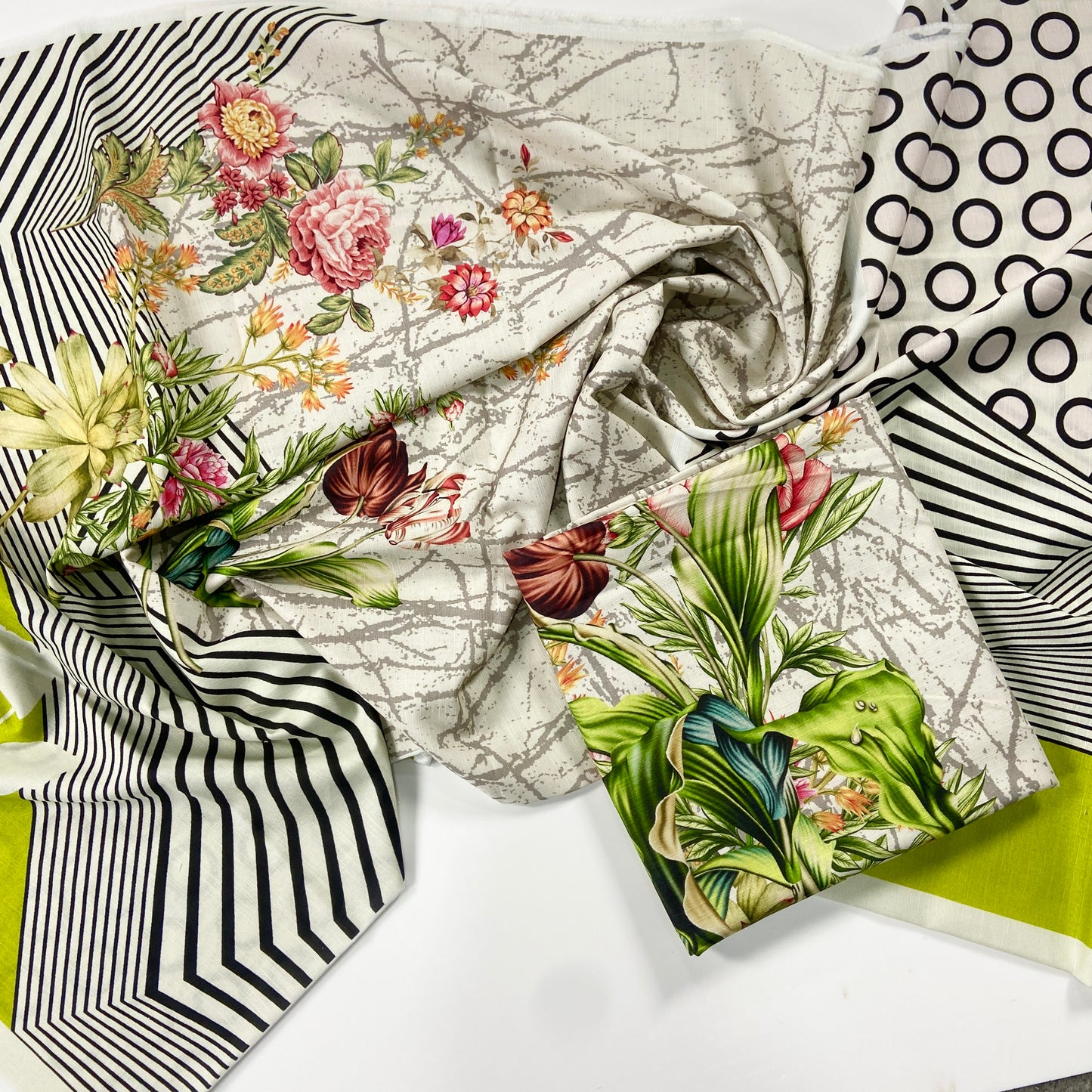 Gul Ahmed Digital Printed Khaddar Shirt-1PC