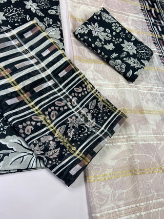 Baroque All Over Printed Lawn 3-PC