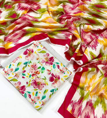 Zara ali Digital Printed Khaddar 3PC