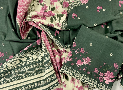 Sapphire Digital Printed Khaddar Shirt-1PC