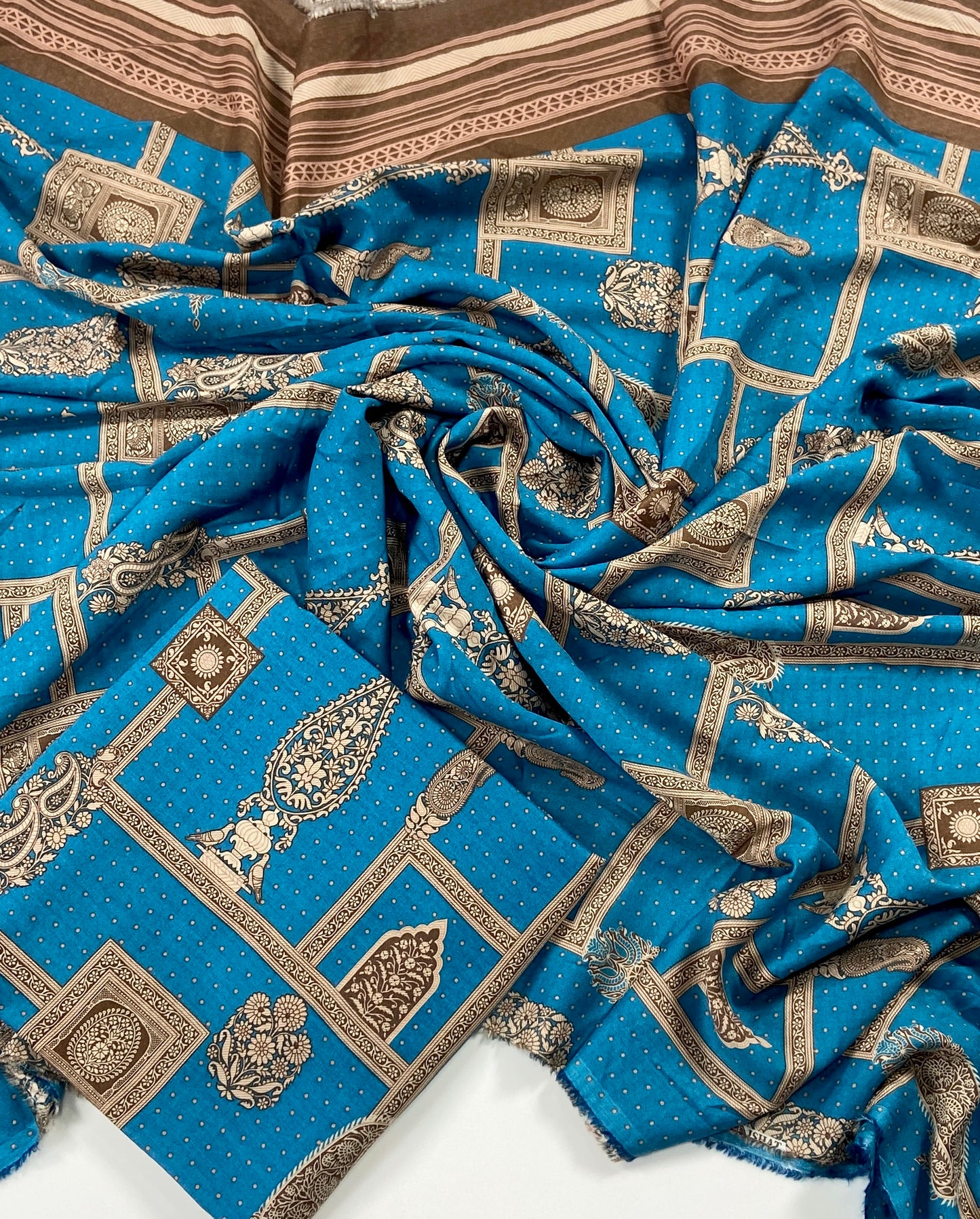 Nishat Digital Printed Linen Shirt-1PC